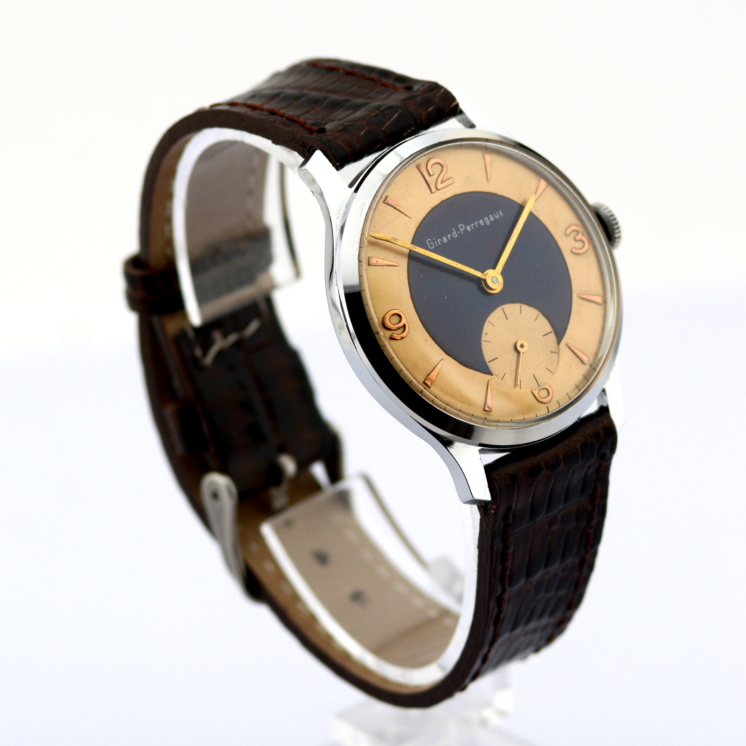 Girard-Perregaux / Vintage - Gentlmen's Steel Wrist Watch - Image 2 of 9