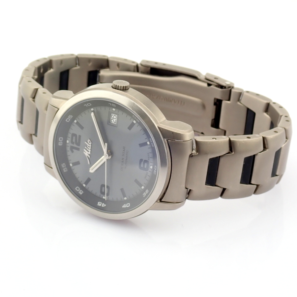 Mido / Ocean Star Automatic (Unworn) - Gentlmen's Titanium Wrist Watch - Image 9 of 11