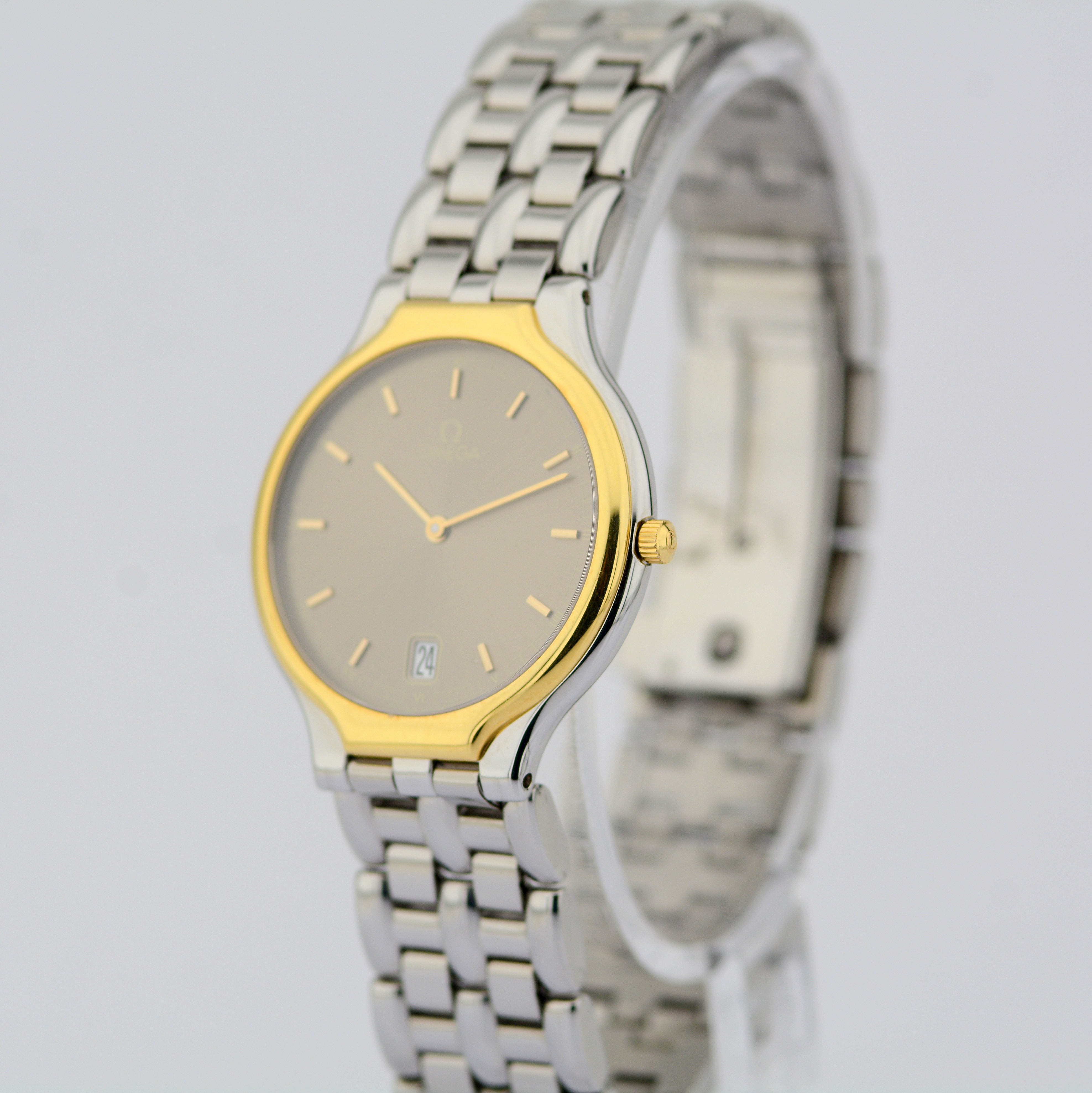 Omega / De Ville Symbol 18K Yellow gold Date - UNWORN - Gentlmen's Gold/Steel Wrist Watch - Image 3 of 6