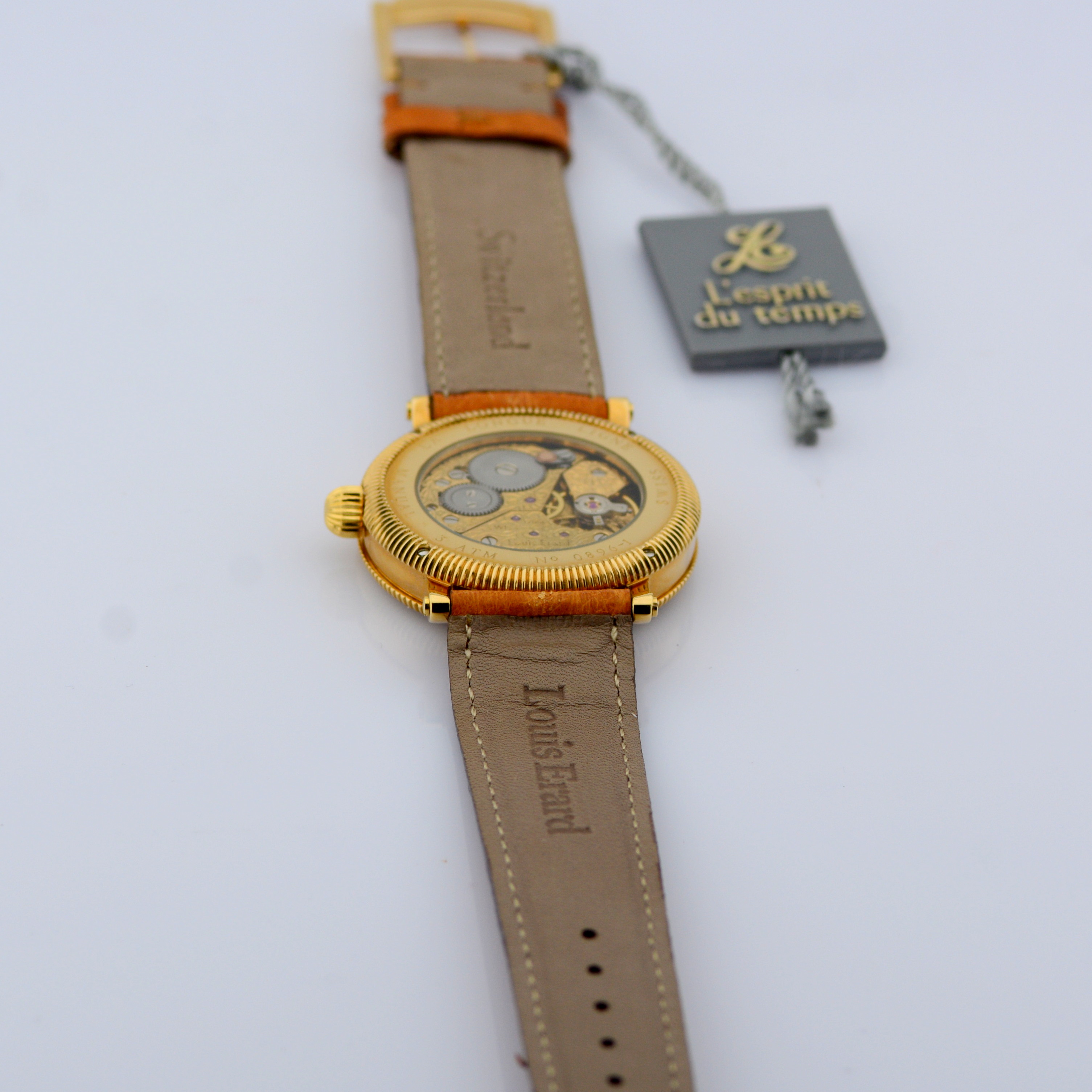 Louis Erard / Manual La longue Ligne (Hand Made)(New) - Unisex Steel Wrist Watch - Image 7 of 9