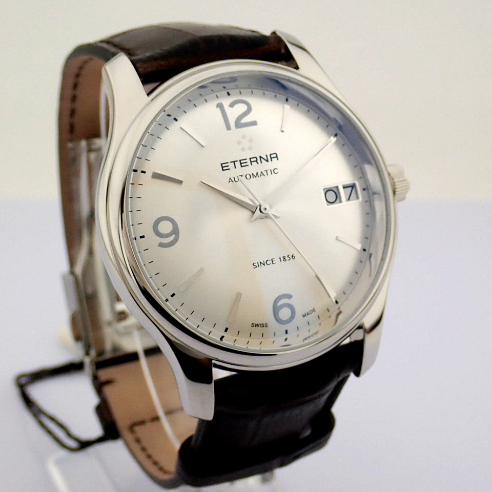 Eterna / Vaguhan Big Date 7630.41 - Gentlmen's Steel Wrist Watch - Image 4 of 11