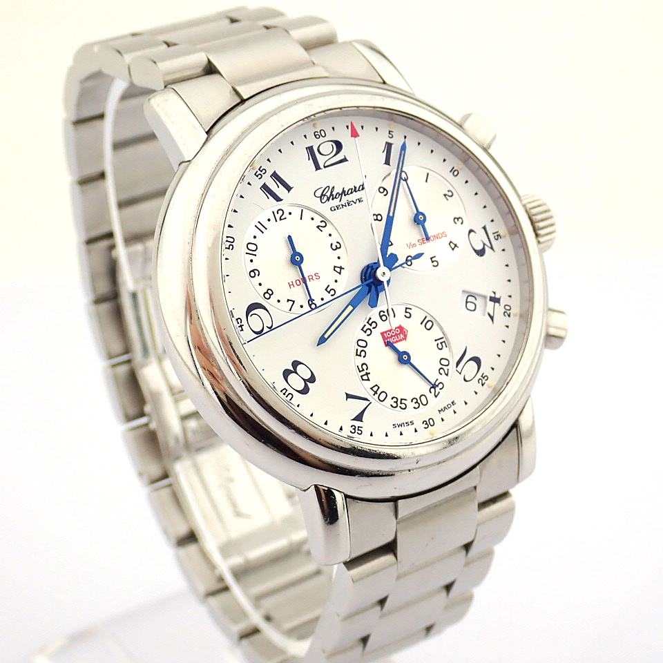 Chopard / 1000 Mille Miglia Chronograph - Gentlmen's Steel Wrist Watch - Image 9 of 11