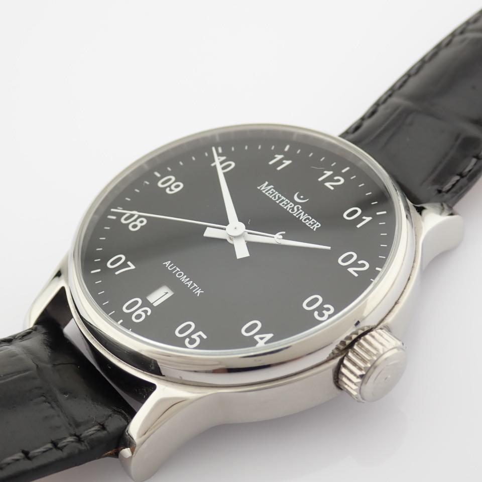 Meistersinger / Scrypto - Gentlmen's Steel Wrist Watch - Image 9 of 11