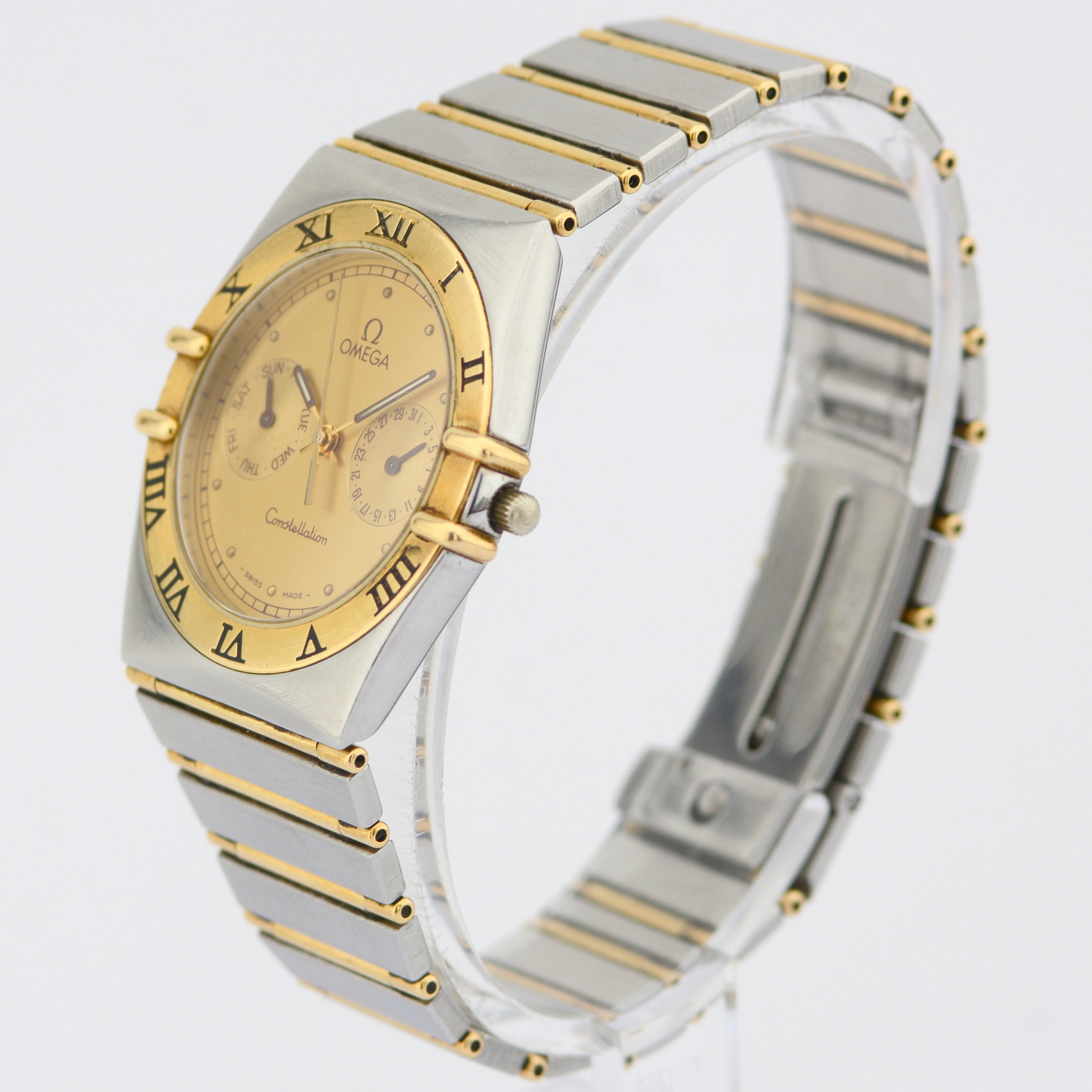 Omega / Constellation Day-Date - Gentlmen's Steel Wrist Watch - Image 2 of 7