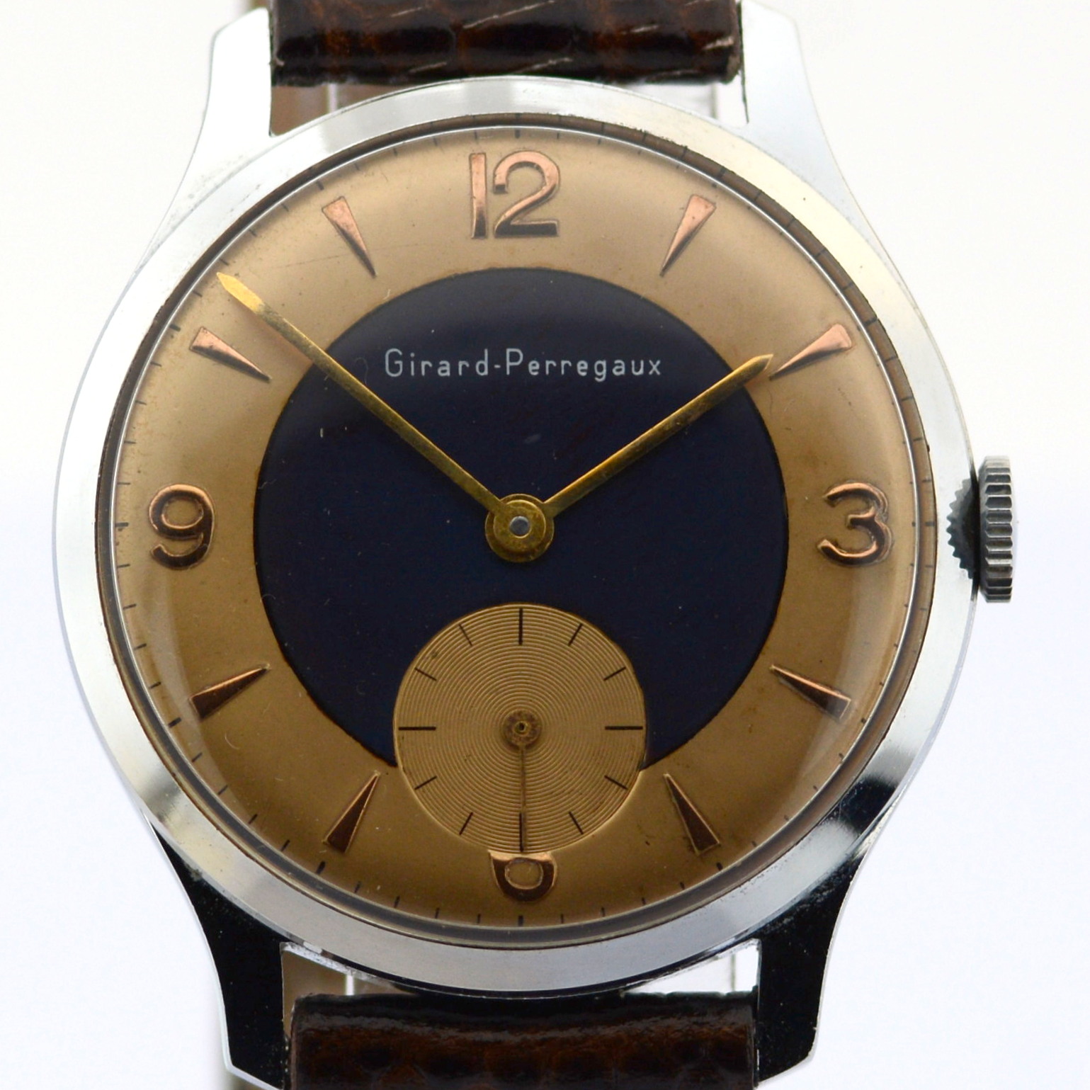 Girard-Perregaux / Vintage - Gentlmen's Steel Wrist Watch