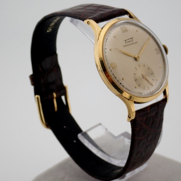 Tissot / Antimagnetique Classic 14K - Gentlmen's Yellow gold Wrist Watch - Image 10 of 12