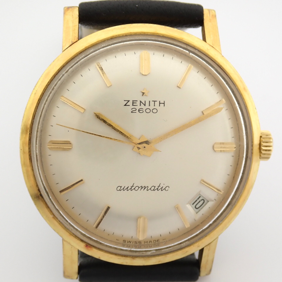 Zenith / 2600 - Gentlmen's Gold/Steel Wrist Watch