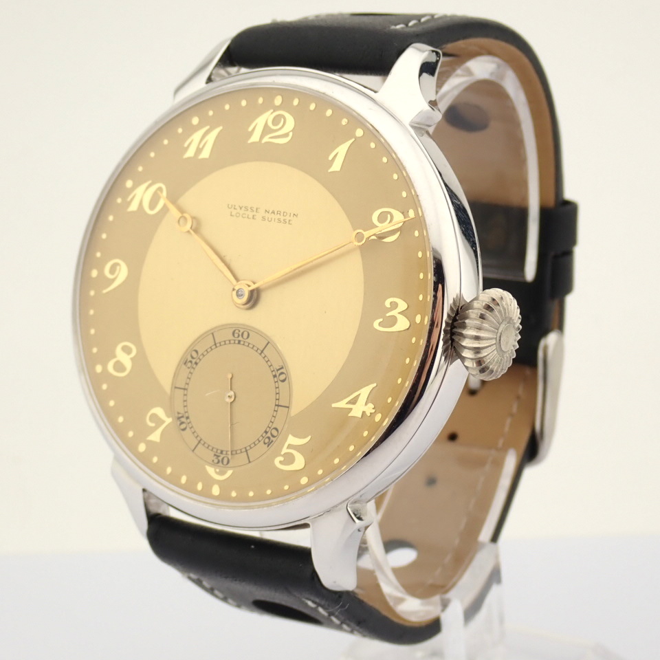 Ulysse Nardin / Locle Suisse Marriage Watch - Gentlmen's Steel Wrist Watch - Image 10 of 15