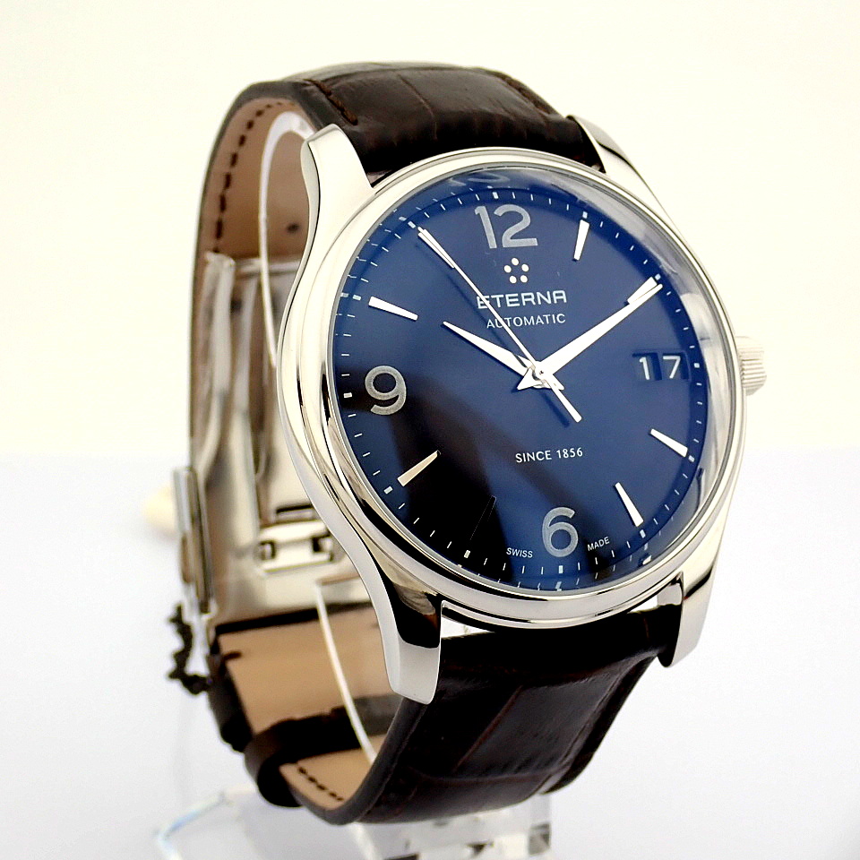 Eterna / Vaguhan Big Date 7630.41 - Gentlmen's Steel Wrist Watch - Image 4 of 11