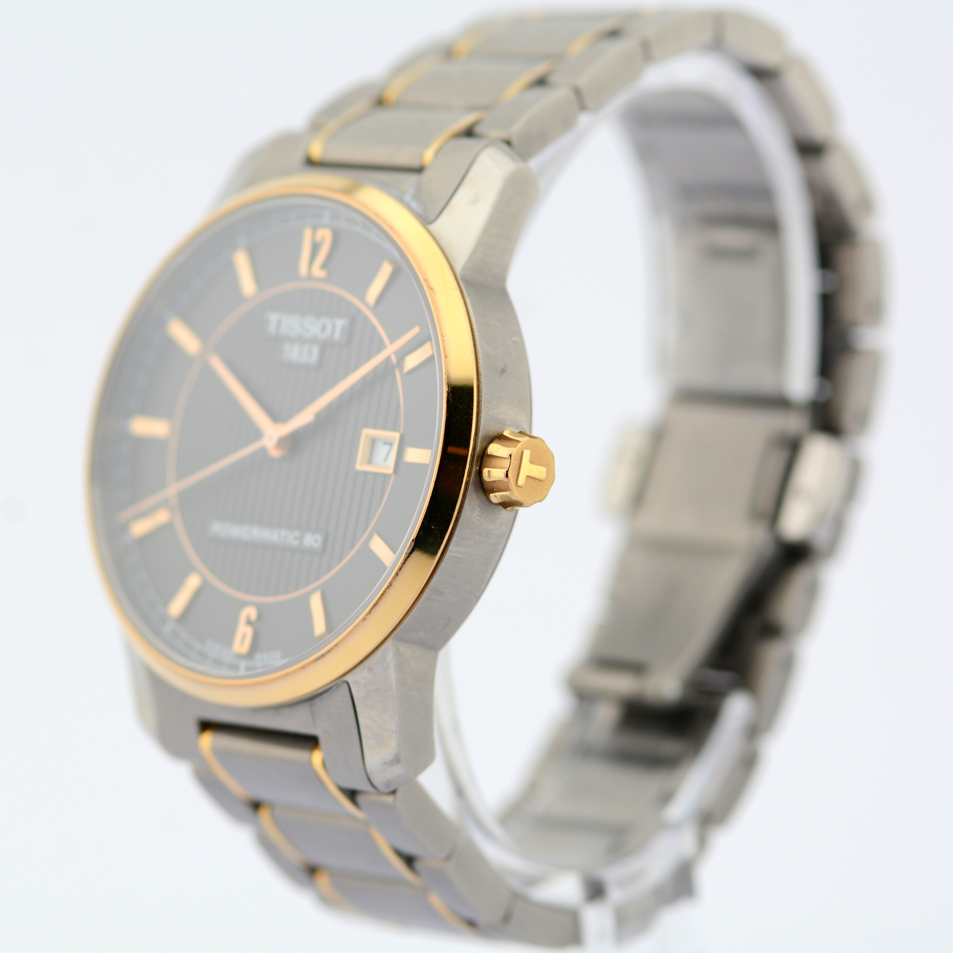 Tissot / Powermatic 80 Date - Automatic - Titanium - Gentlmen's Steel Wrist Watch - Image 3 of 9