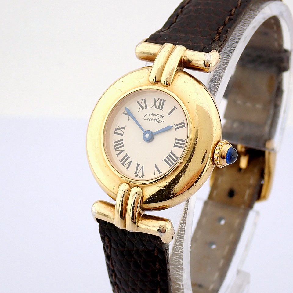 Cartier / Vermeil - Lady's Steel Wrist Watch - Image 4 of 11