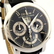 Corum / Chronograph Flyback - Gentlmen's Steel Wrist Watch