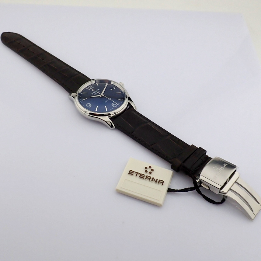 Eterna / Vaguhan Big Date 7630.41 - Gentlmen's Steel Wrist Watch - Image 3 of 11