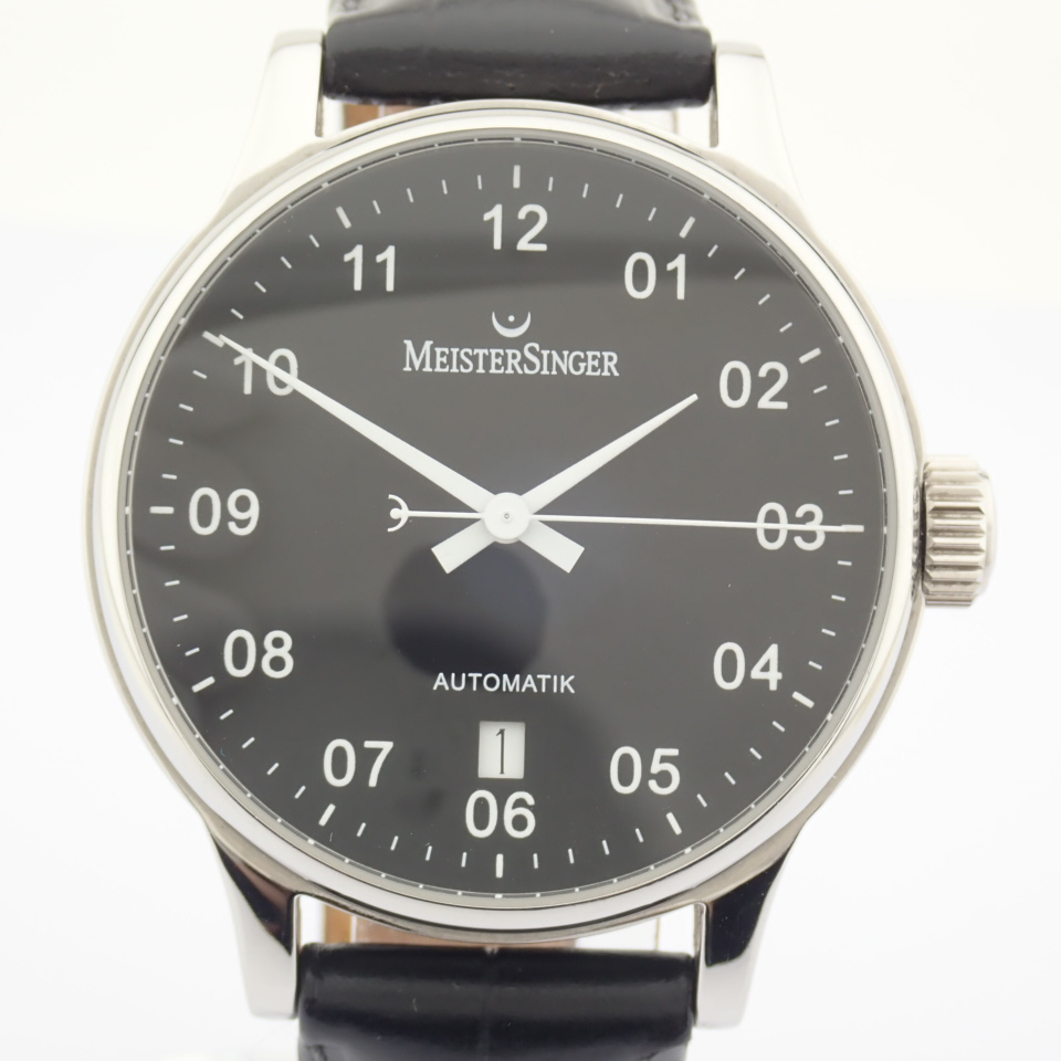 Meistersinger / Scrypto - Gentlmen's Steel Wrist Watch - Image 6 of 11