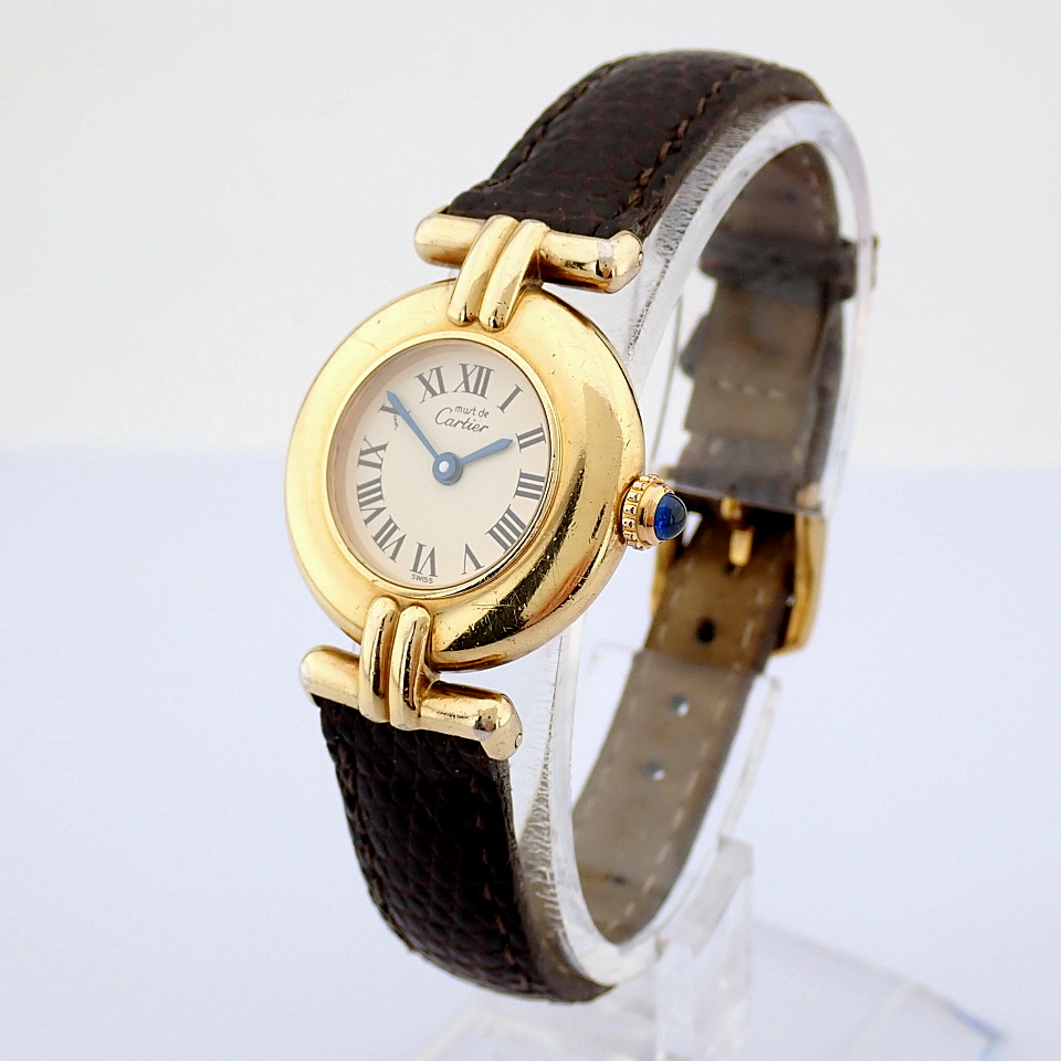 Cartier / Vermeil - Lady's Steel Wrist Watch - Image 5 of 11