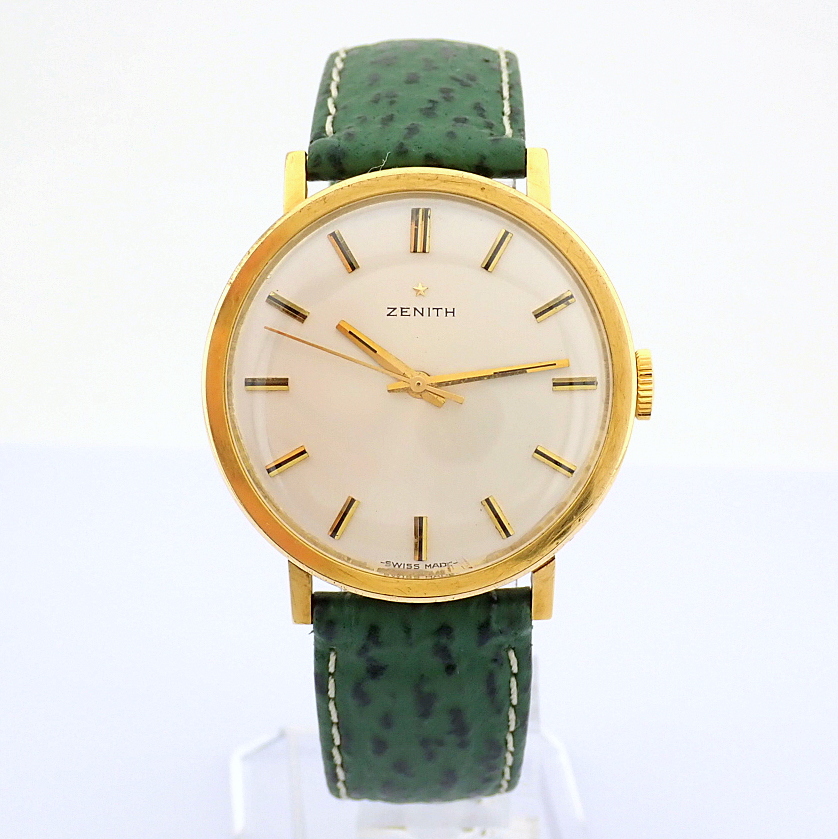 Zenith / 1970 Vintage 18K Yellow Gold - Gentlmen's 18K Yellow Gold Wrist Watch - Image 2 of 11