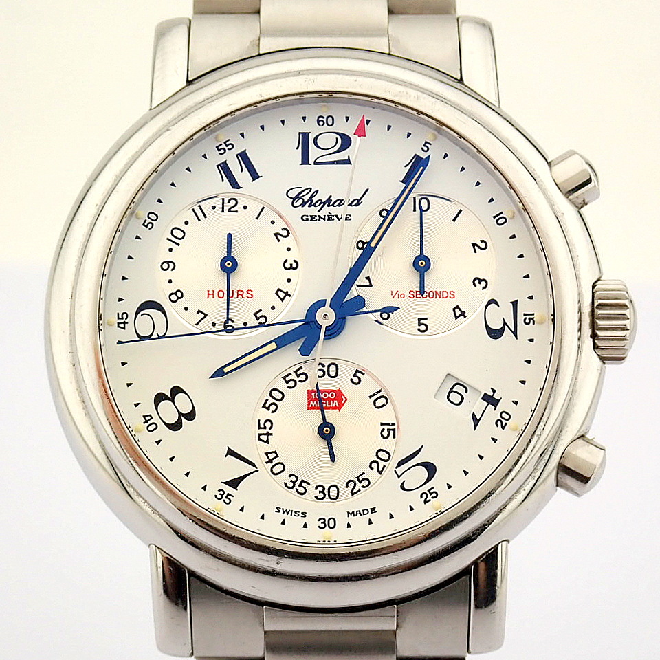 Chopard / 1000 Mille Miglia Chronograph - Gentlmen's Steel Wrist Watch - Image 5 of 11