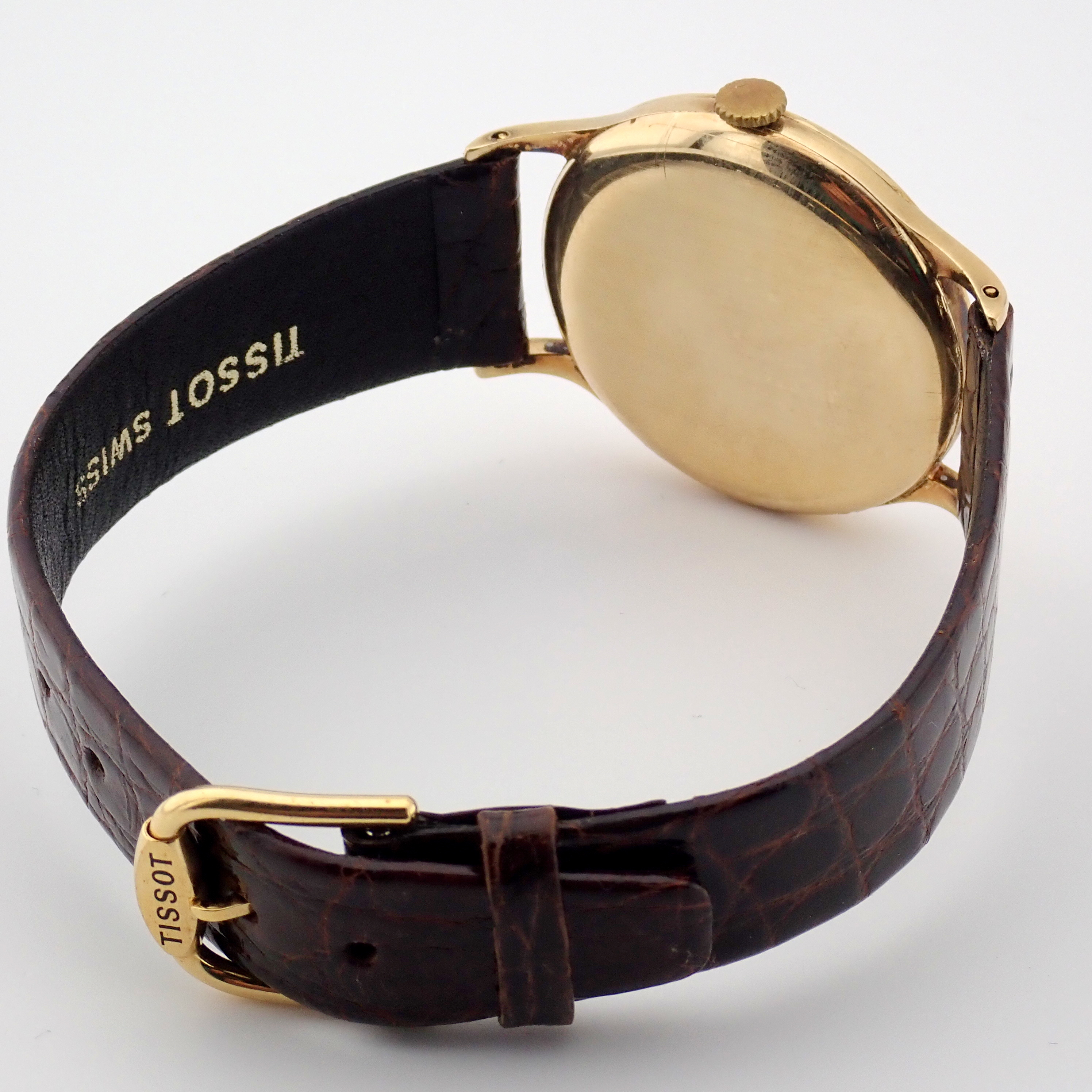 Tissot / Antimagnetique Classic 14K - Gentlmen's Yellow gold Wrist Watch - Image 8 of 12