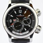 Jaeger-LeCoultre / Master Compressor Geographic 146.8.83 - Gentlemen's Steel Wrist Watch