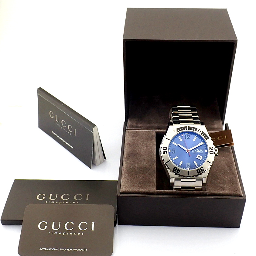 Gucci / Pantheon 115.2 (Brand New) - Gentlmen's Steel Wrist Watch - Image 9 of 9