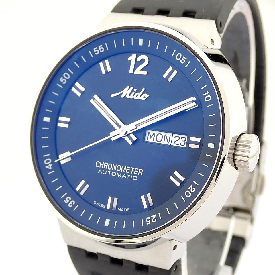 Mido / All Dial Day Date Choronometer Automatic Transparent (Unworn) - Gentlmen's Steel Wrist Watch - Image 6 of 14