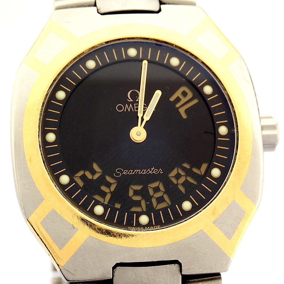 Omega / SEAMASTER 1455/448 - Unisex Titanium Wrist Watch