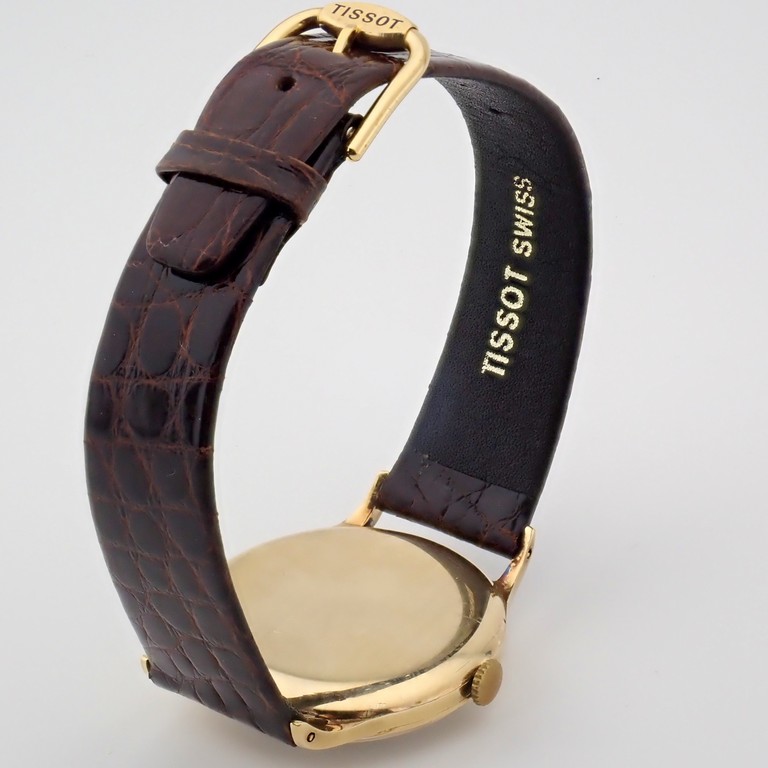 Tissot / Antimagnetique Classic 14K - Gentlmen's Yellow gold Wrist Watch - Image 6 of 12