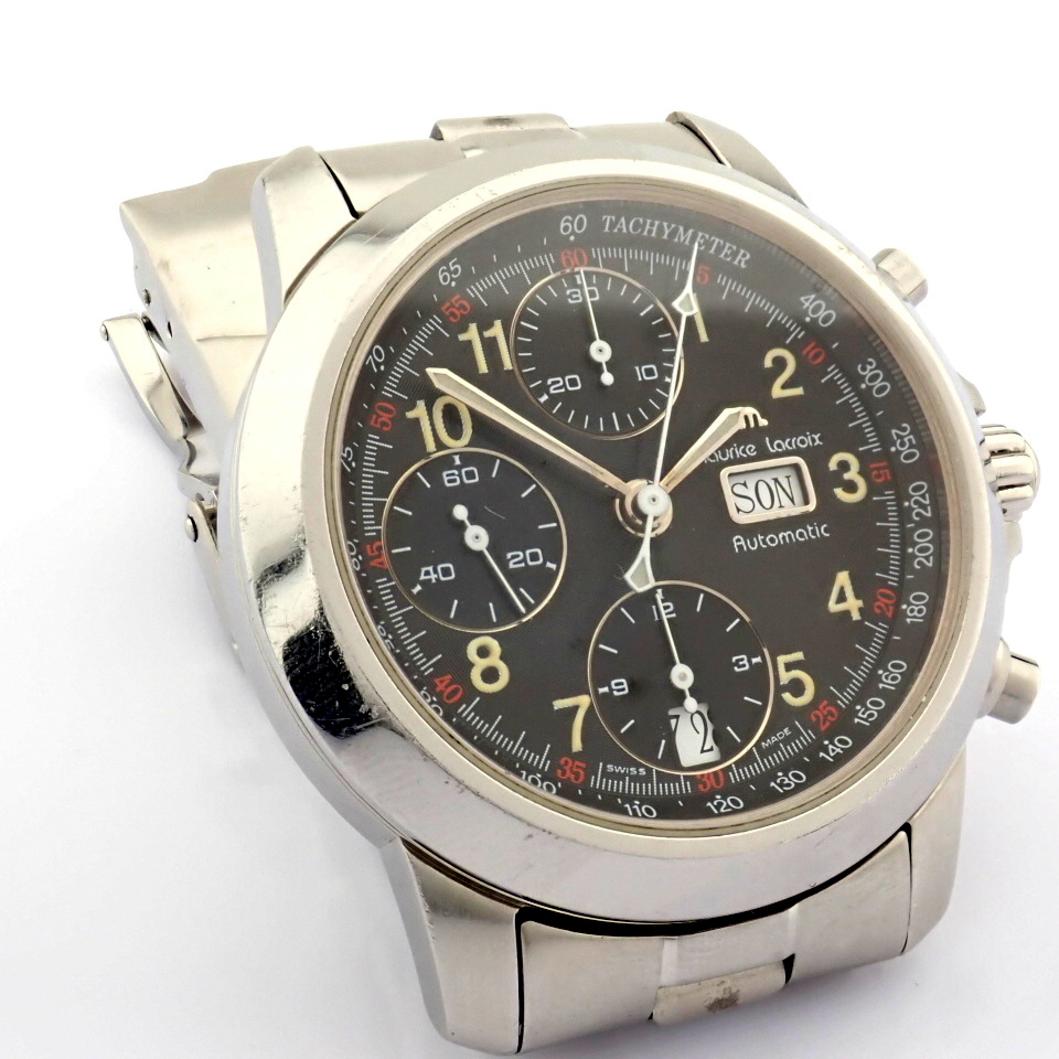 Maurice Lacroix / 39721 Automatic Chronograph - Gentlmen's Steel Wrist Watch - Image 17 of 19
