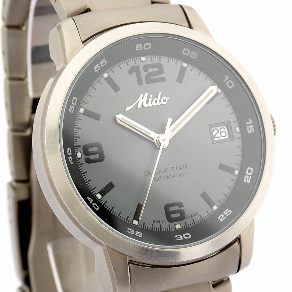 Mido / Ocean Star Automatic (Unworn) - Gentlmen's Titanium Wrist Watch