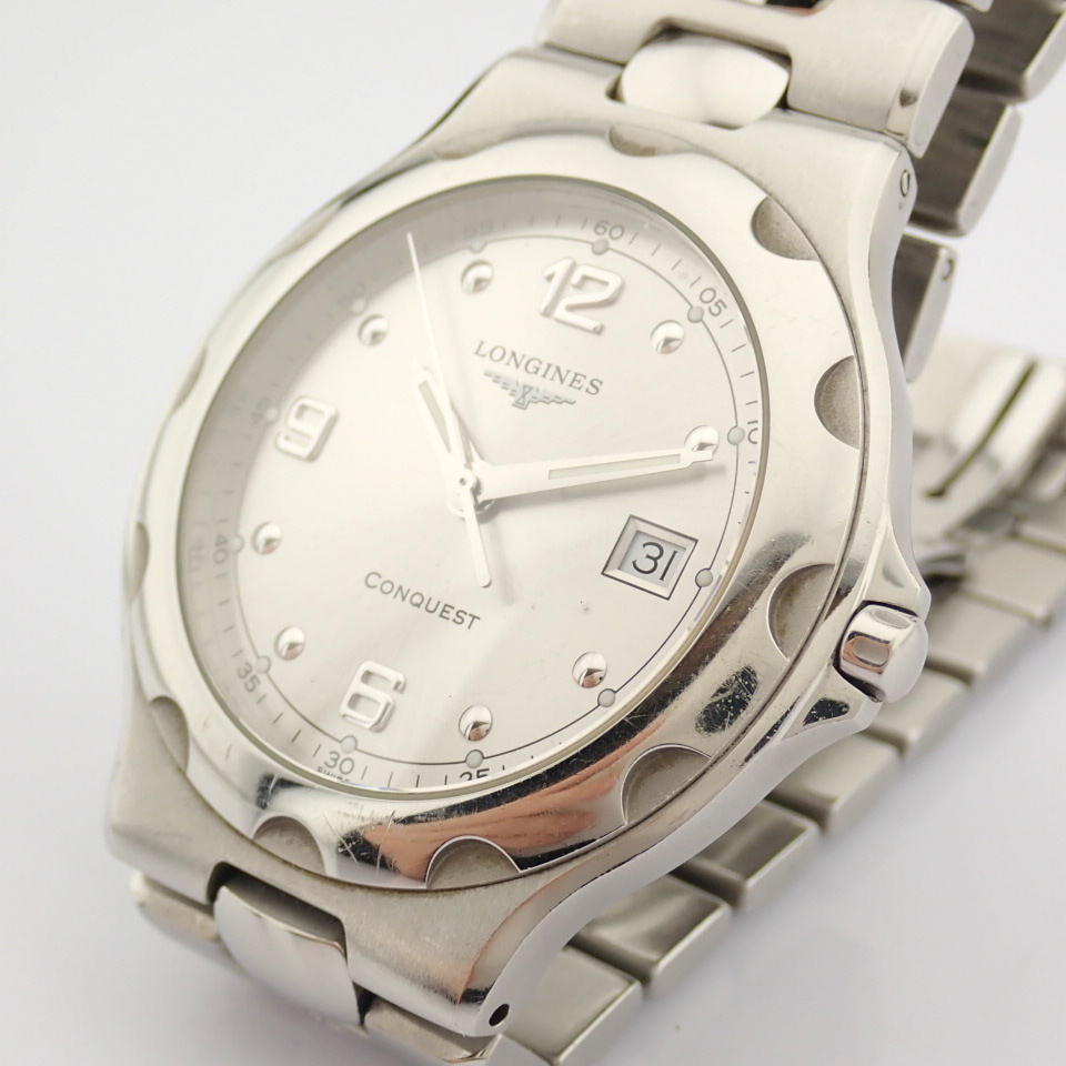 Longines / Conquest L16344 - Gentlmen's Steel Wrist Watch - Image 4 of 11