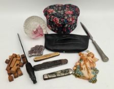 Parcel of Vintage Items Includes Paperweight etc.
