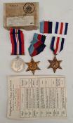 WWII Military Medals Awarded to G. L Hughes