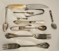 Parcel of Silver Plate Forks and Spoons Includes Elkington