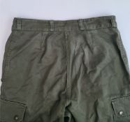 Pair of Military Style Paul Bove Trousers Green in Colour