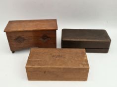 Vintage & Antique Parcel of Wooden Boxes