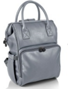 AMY CHANGING BAG - GREY - RRP £140