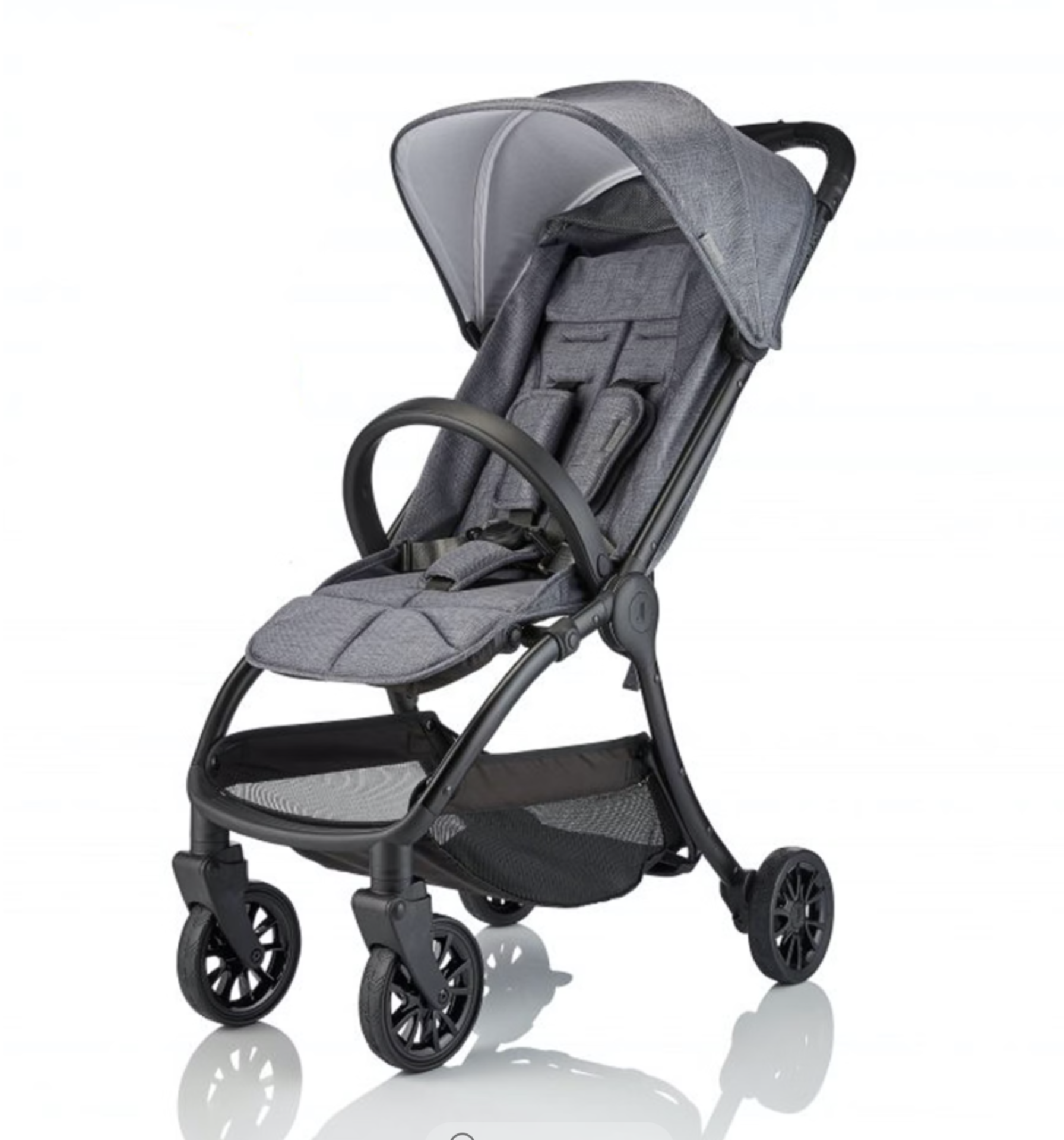 Junior Jones J-TOURER Compact Stroller, Frost Grey RRP £299