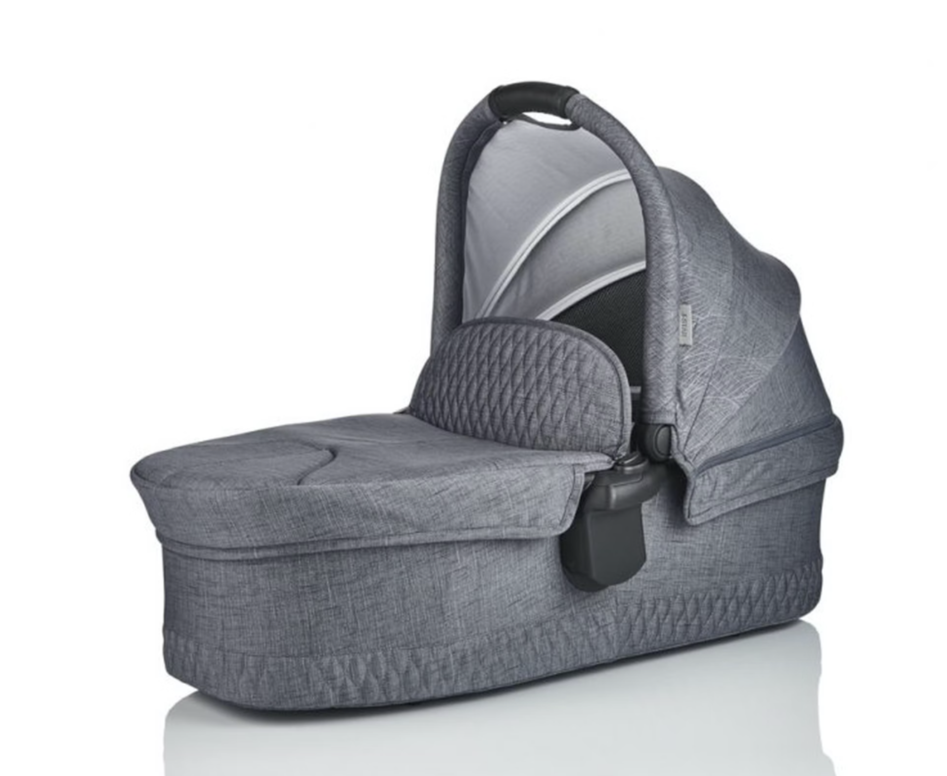 Junior Jones J-SPIRIT Carrycot, Frost Grey - £200