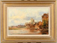 Original Oil on Canvas by Ivan Taylor "Windsor from the River"