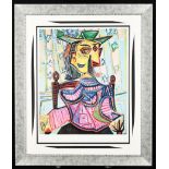 Pablo Picasso Limited Edition. "Seated Portrait of Dora Maar, 1939"