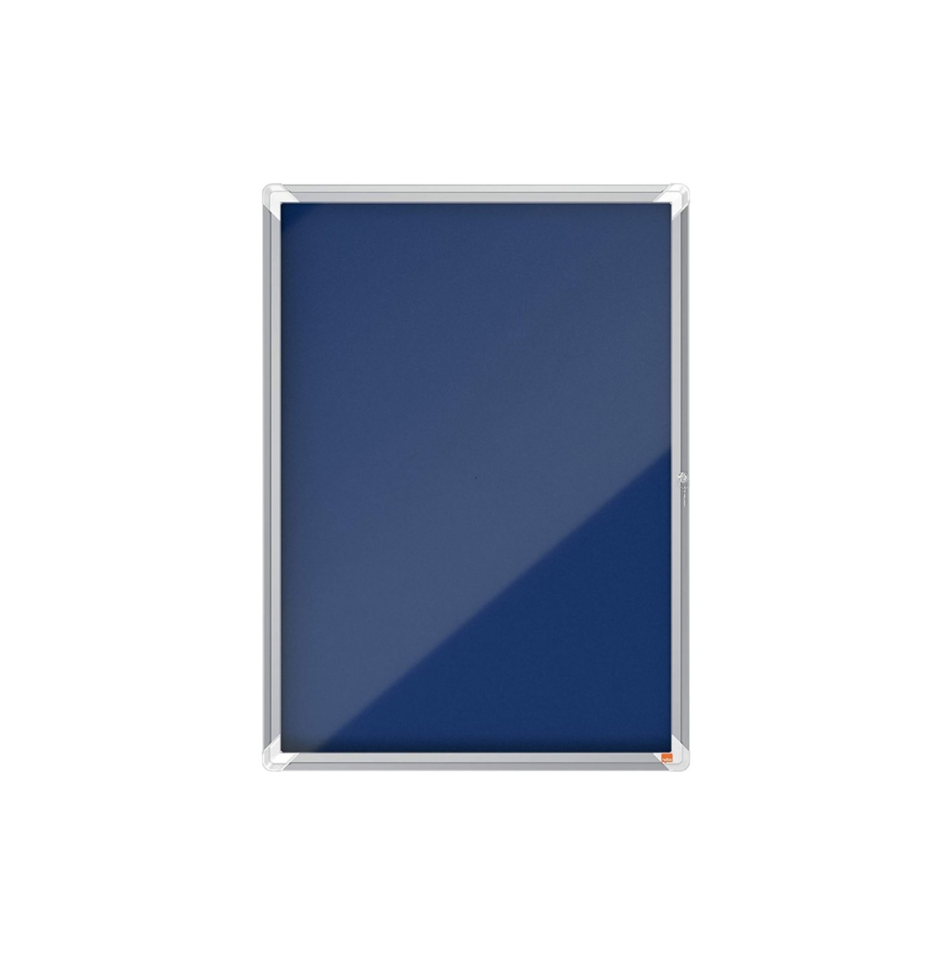 Nobo Pacific Internal Glazed Blue Felt Noticeboards 9 x A4 - Image 2 of 2