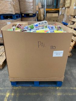 Wholesale Job Lot Pallet of New Mixed Lots Store Returns/Overstocks Stationary Toys etc. - Pal 100