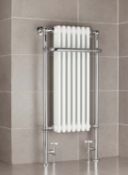 RRP £650. Appears Unused. Victorian 1130 x 553mm (approx)Traditional Towel Rail. Key Features. Styl