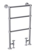 RRP £519. Appears Unused. Charter Traditional Towel Rail. 650 x 960mm. Key Features. Stylish, floor