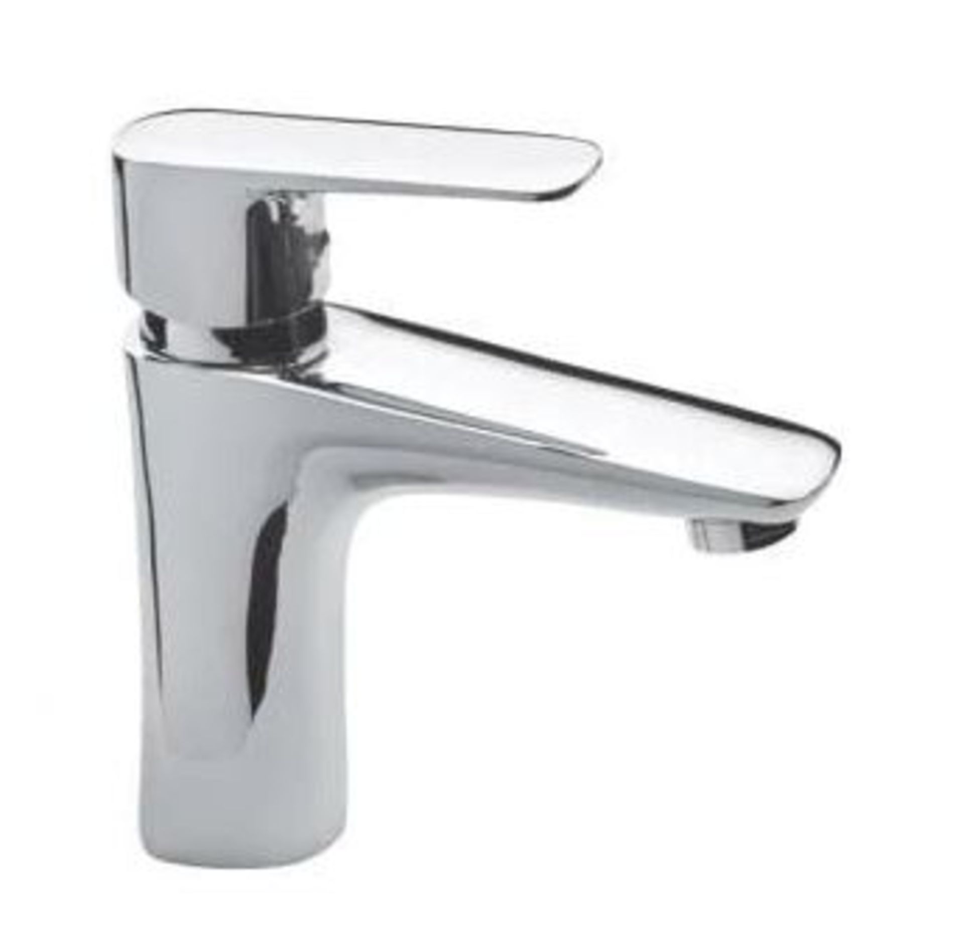 RRP £225. Appears Unused. Italian DEMM MAYA Designer Basin Mixer Tap With Waste Kit.