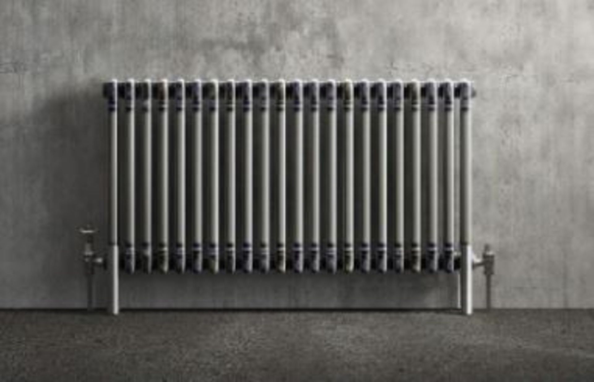 RRP £599. Appears Unused. Lusso Raw Metal Column Radiators H500mm x W599mm 3 Column. Stunning Radia - Image 4 of 5