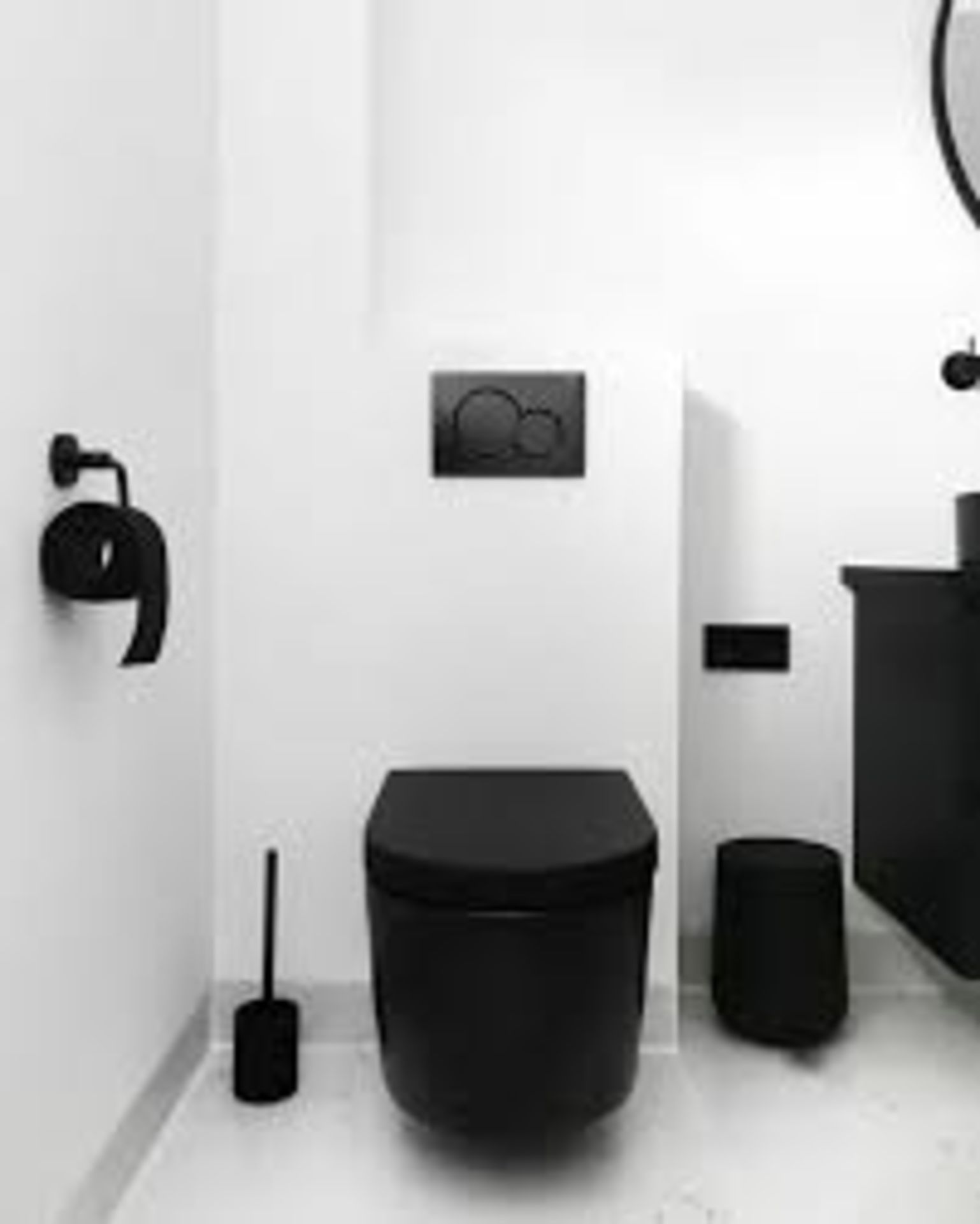 All Appears Unused. Large Qty Of (Mainly) Matt Black Shower Fittings. 2 x Bar Valves. Pencil Handse - Image 5 of 6