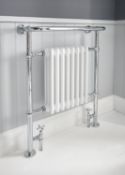 RRP £435. Appears Unused. Academy 963 x 600mm (approx) Traditional Towel Rail. Key Features. Stylis