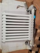 RRP £600. Appears Unused. 700 x 500mm 10 Rail Traditional Hanging Radiator.