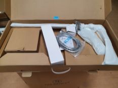 RRP £249. Appears Unused. Cool Touch Bar Shower Mixer with Rigid Riser Kit